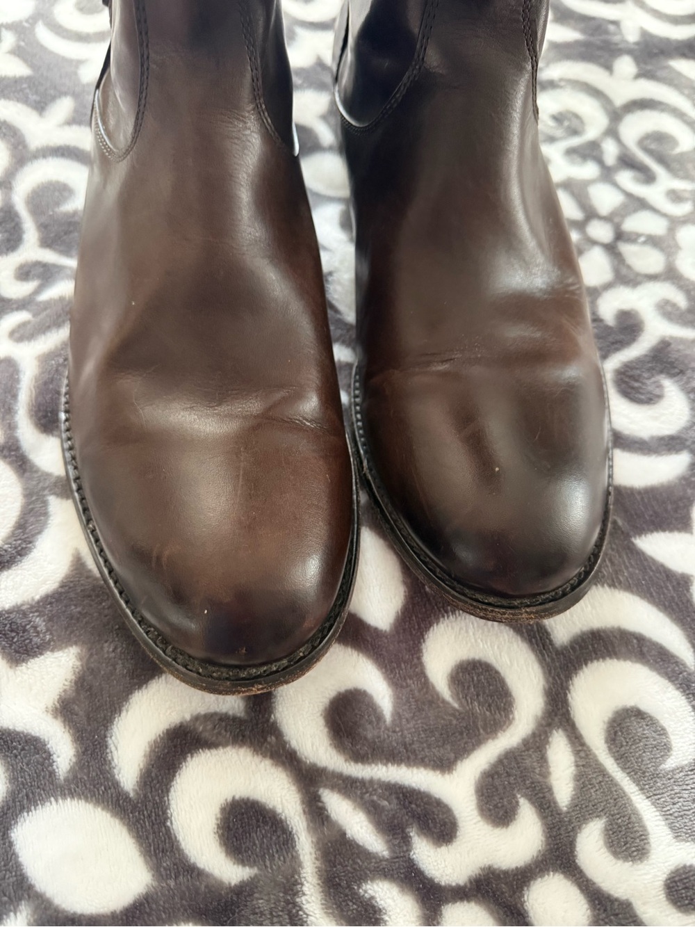 Frye, Melissa, chocolate brown, size 11 - Picture 4 of 9